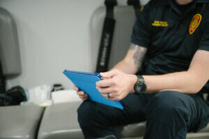 EMT Using an iPad
