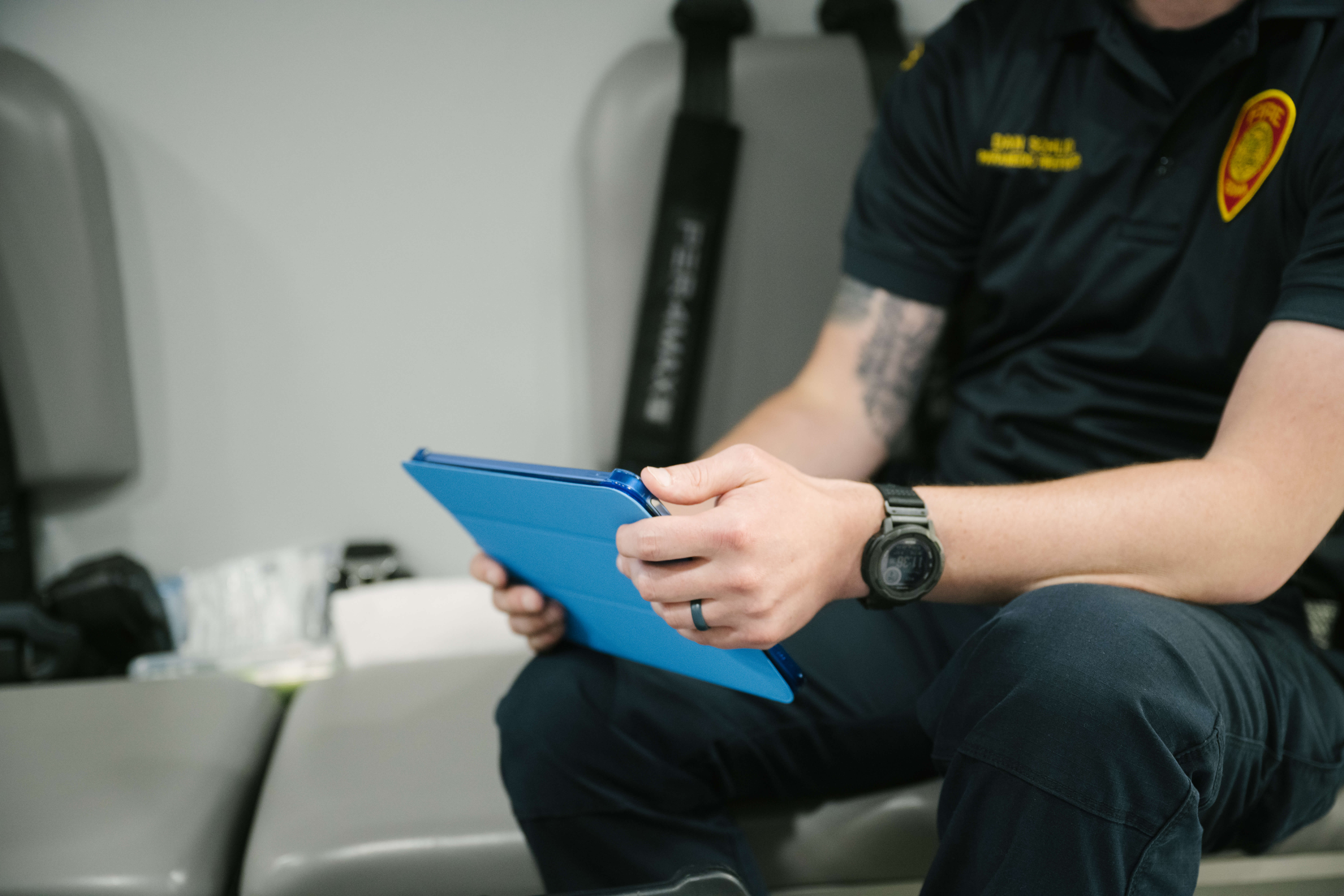 EMT Using an iPad